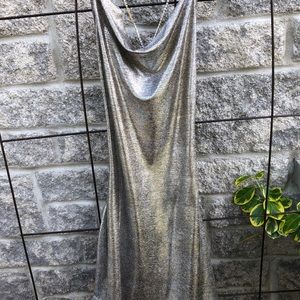 shimmer silver and diamond dress Size Small